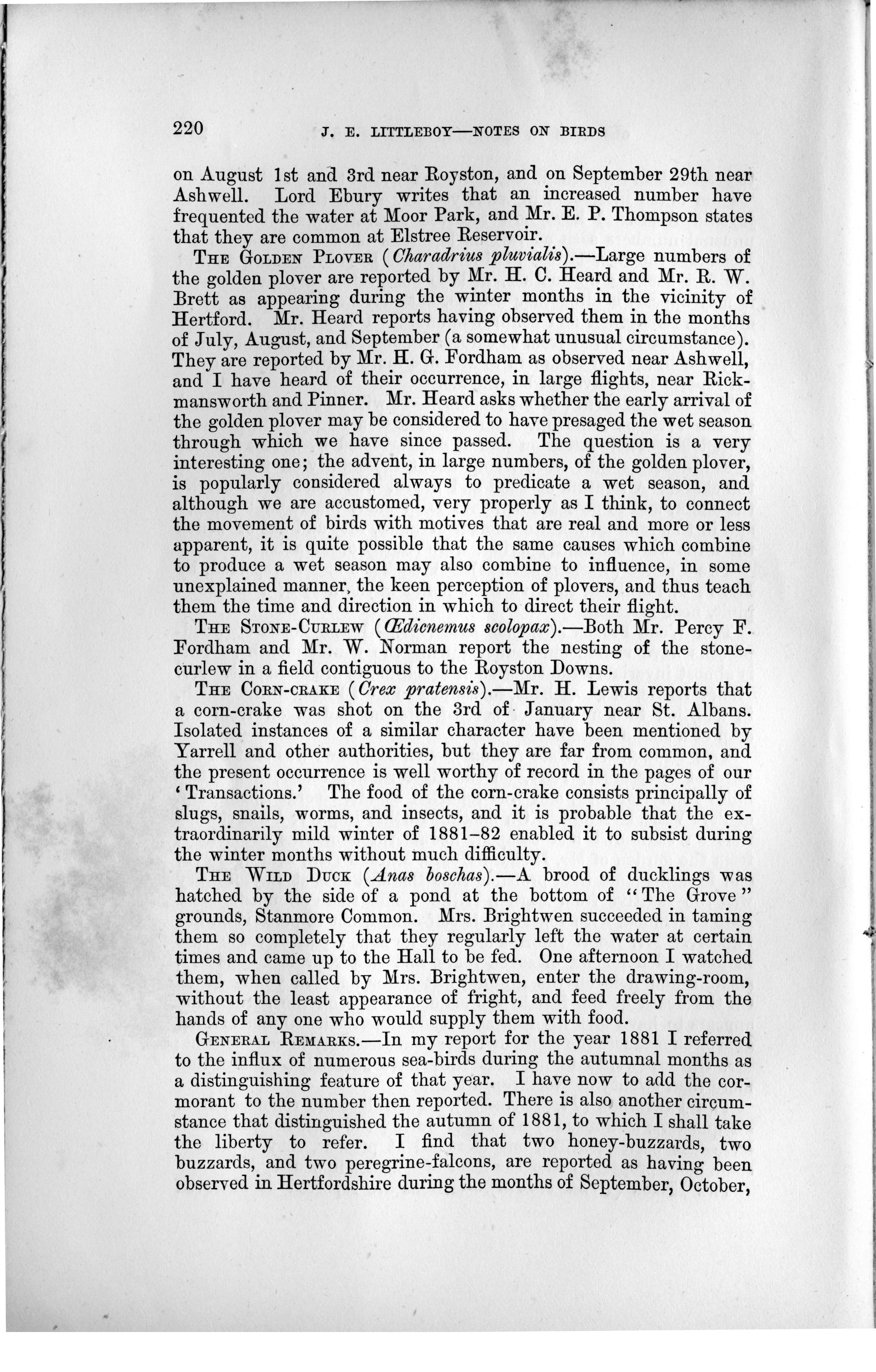 HNHS Journals Archive Page HNHS Journals Archive Page